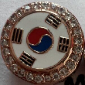 Pandora KOREA Flag Exclusive Charm Bead Charm Travel Charm